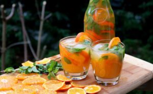 Mandarin Mojito Drink - Biggar Bites